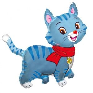 Helio balionas – Mėlyna katė