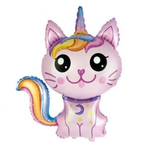 Helio balionas – Stebuklingoji katė „Rožinė”