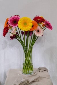 Gėlių puokštė „Gerberų miksas“