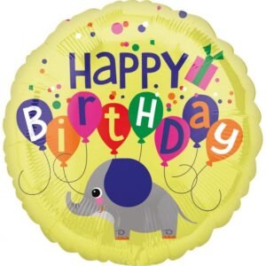 helio balionas Birthday Elephant,