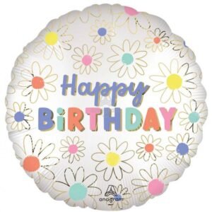 Helio balionas - Birthday flowers4634901_1