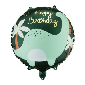 Foil Balloon Disc Brontosaurus