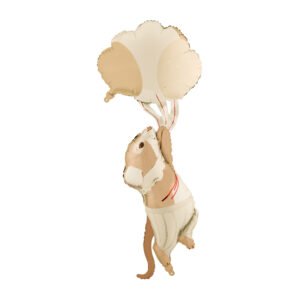 Mouse with balloons, 44x104 cm, mix