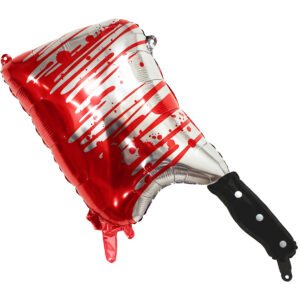 Cleaver with Blood, 36.5x88.5 cm,