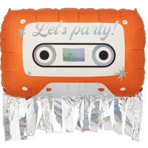 Cassette, 91x58 cm, orange